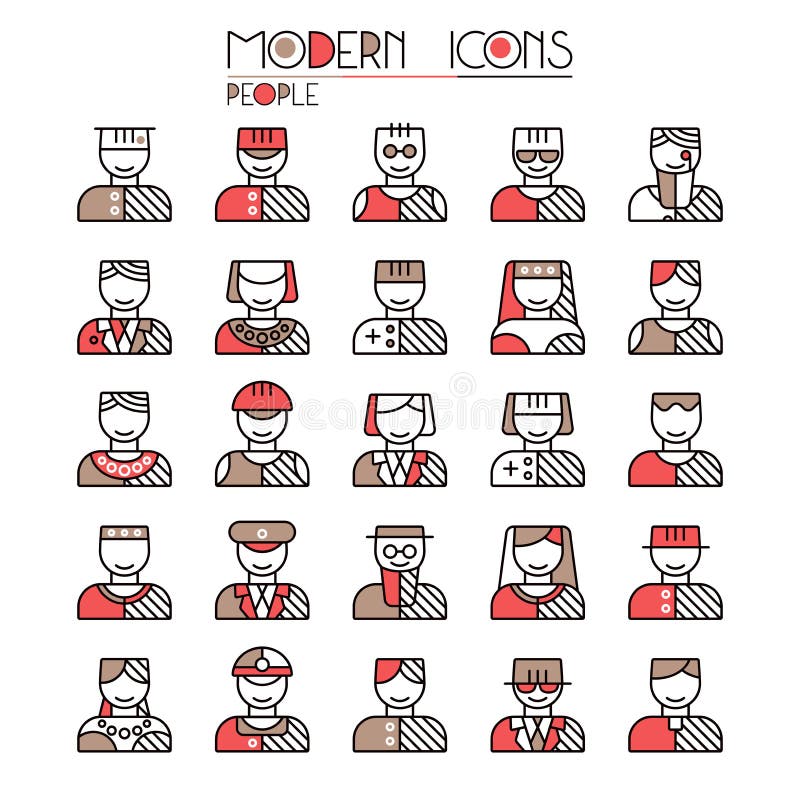 Pictogram vastgestelde mensen royalty-vrije illustratie Pictogram vastgestelde mensen royalty-vrije illustratie