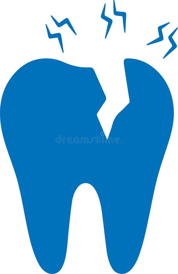 Pictograma Infectare cu dinți pictogramă pictogramă pictogramă pictogramă problemă dentară. stock illustration