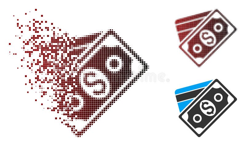Pictograma Semitonuri pixeli fragmentați vector illustration