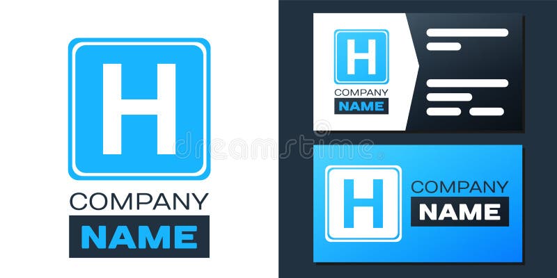 Pictograma semnului de spital siglă izolată pe fond alb. element șablon de proiectare siglă. vector stock illustration