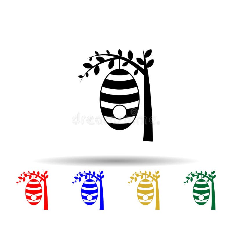 Pictograma stilului multicolor Beehive. vector simplu glif plat al pictogramelor apicultorului pentru site-ul Web ui și Ux sau pen. vector simplu glif plat al pictogramelor apicultoare pentru site-ul Web ui și Ux sau pentru aplicații mobile pe fond alb.