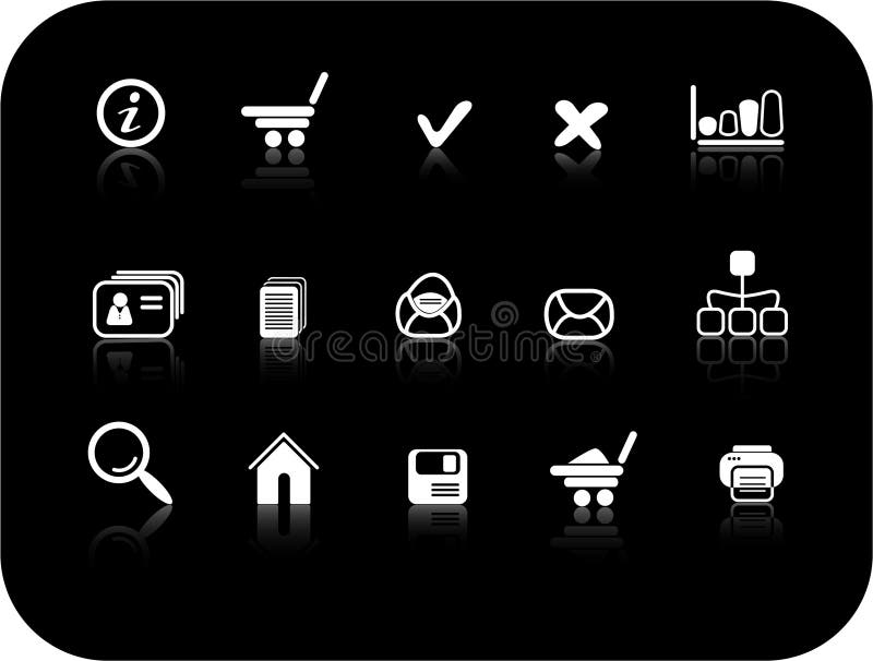 Pictogrammen vector illustratie Pictogrammen vector illustratie