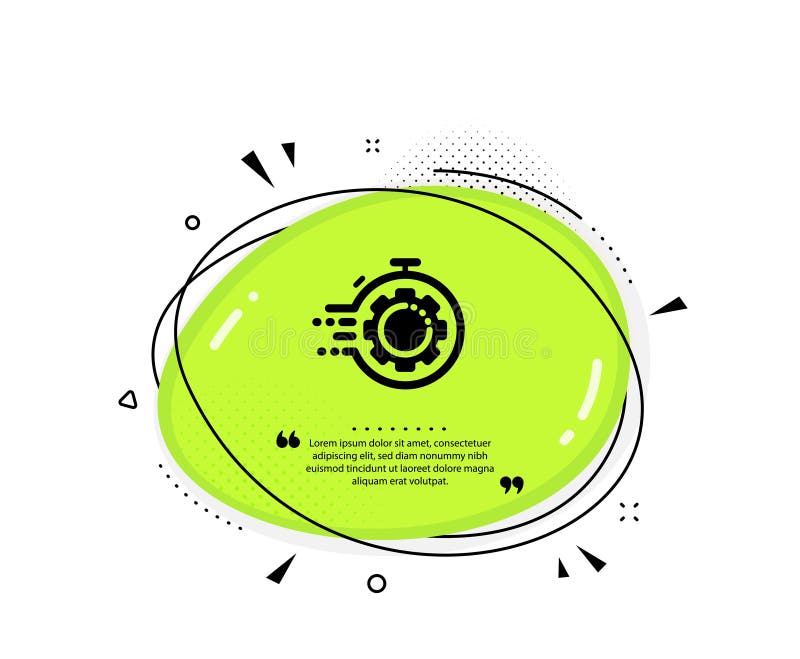 Pictogramă cronometru seo. setări indicator cogrodă. gestionarea traficului. vector vector illustration