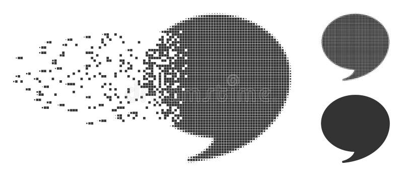 Pictogramă de ofertă de semitonuri pixeli fragmentați royalty free illustration