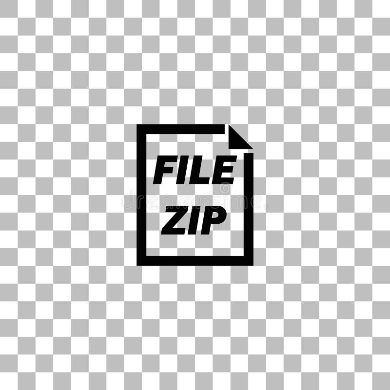Pictogramă fișier poștal plat vector illustration