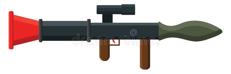 Pictogramă lansator rachetă royalty free illustration
