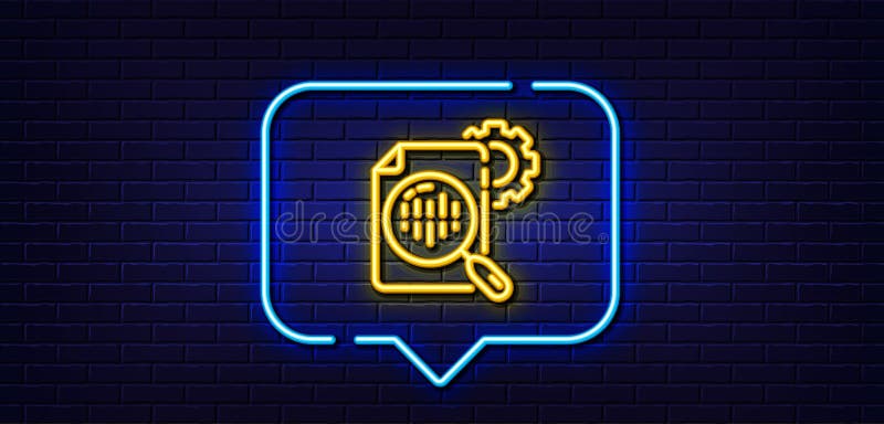 Pictogramă linie de statistică seo. setări indicator cogrodă. gestionarea traficului. bulă de vorbire deschisă. vector royalty free illustration