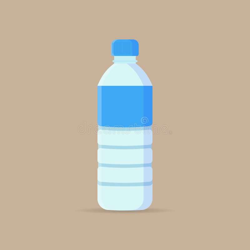Pictogramă pentru flacon cu apă. royalty free illustration