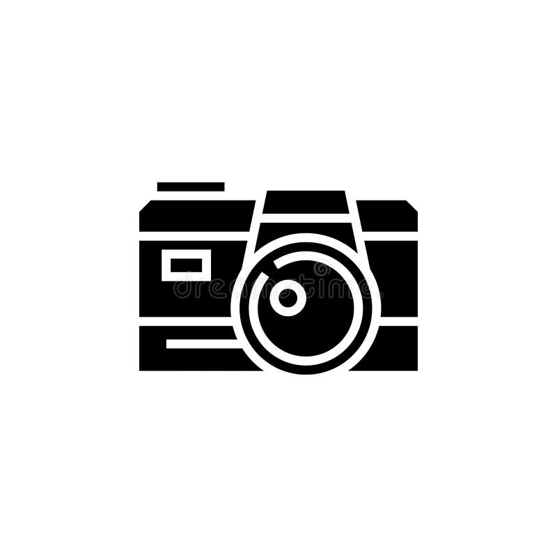 Pictogramă vector cameră digitală. stil solid pictogramă componentă computer. utilizare perfectă pentru site-ul web de prezentare vector illustration