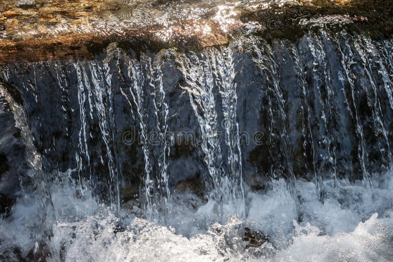 Gurgling stream rushing down a remote gorge in Euboea island, Greece Stock  Photo - Alamy