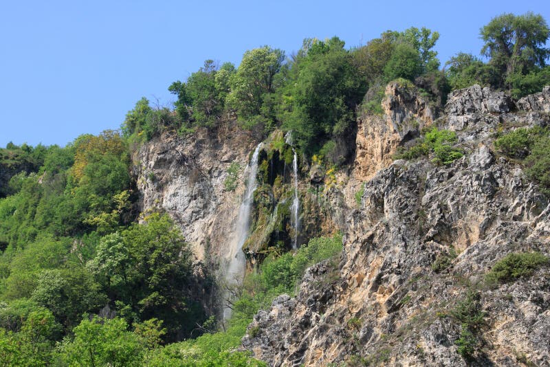 Polska Skakavitsa waterfall in Bulgaria