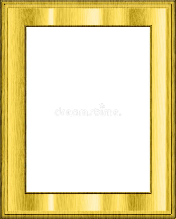 Picture frame stock illustration