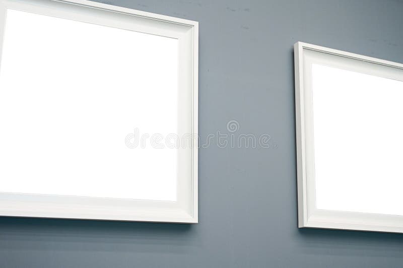 Close Up Picture Frame on Grey Wall for Interior Design Stock Image Image of object, decorate