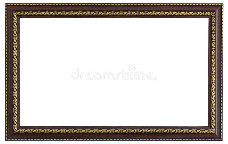 Picture frame isolated on white