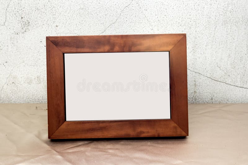 Picture frame with space still life