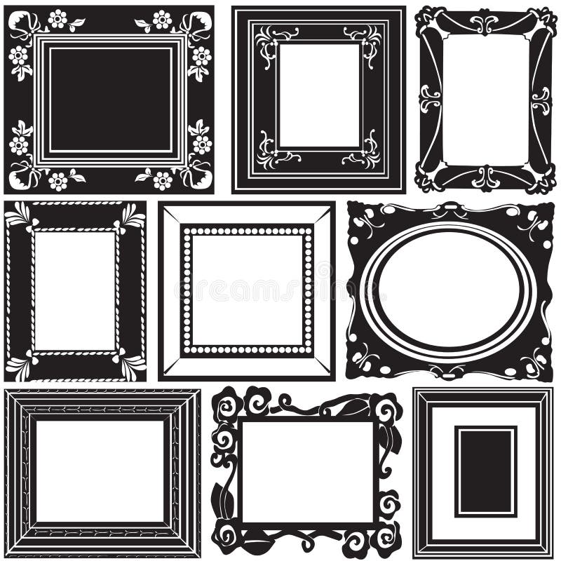 Picture frame vector