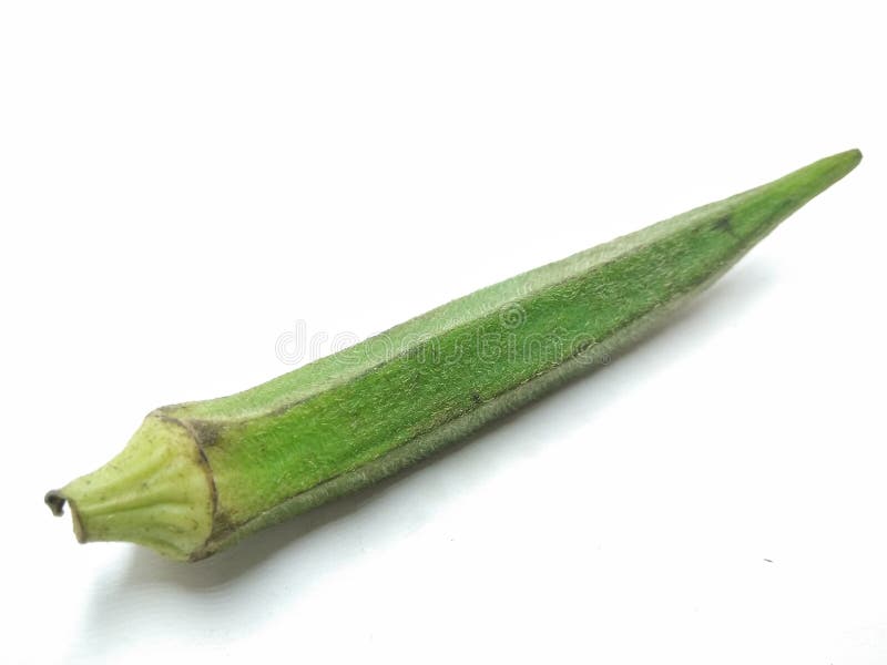 A picture of ladyfinger , stock photo. Image of isolated 153268450