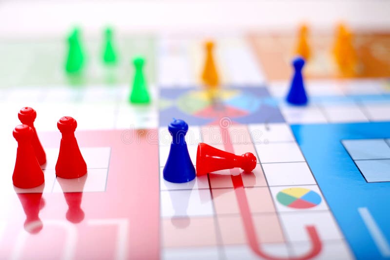 Picture of Ludo Board Family Game Editorial Stock Image - Image of  background, isolated: 126773734