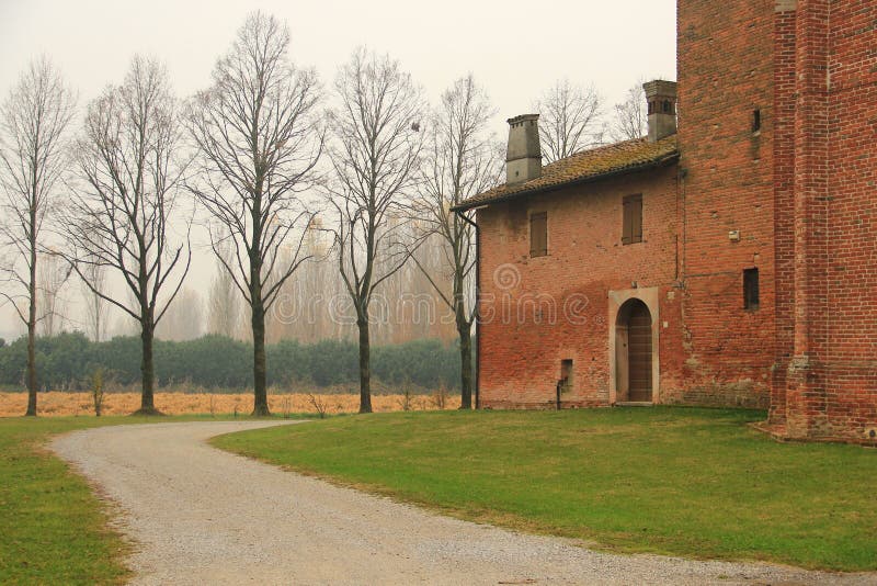 The countryside in Cremona, Italy.