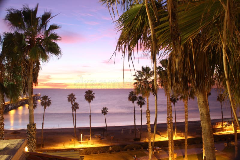 Longe exposure of beach at nighttime stock images Longe exposure of beach at nighttime stock images