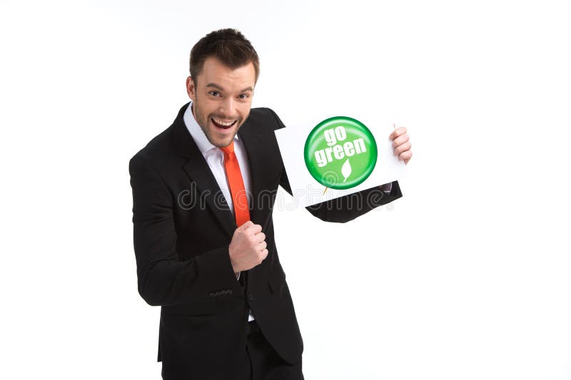 Picture of young happy man on white background. royalty free stock image Picture of young happy man on white background. royalty free stock image