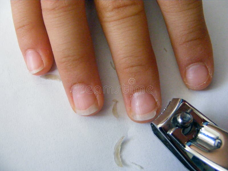 Pictures of Nail Cleaning and Nail Cutting Stock Photo Image of