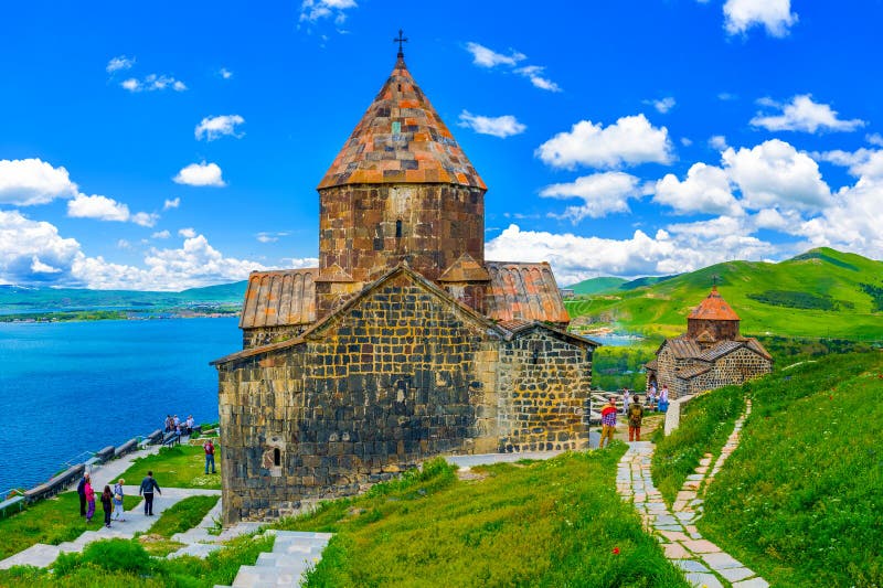 The Picturesque Sevan Peninsula Editorial Photography Image of