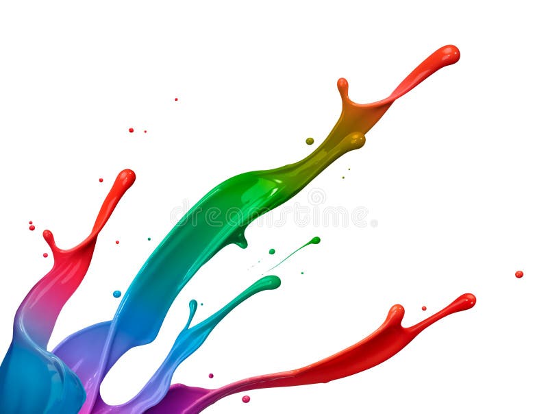 Pictură colorată royalty free stock photo