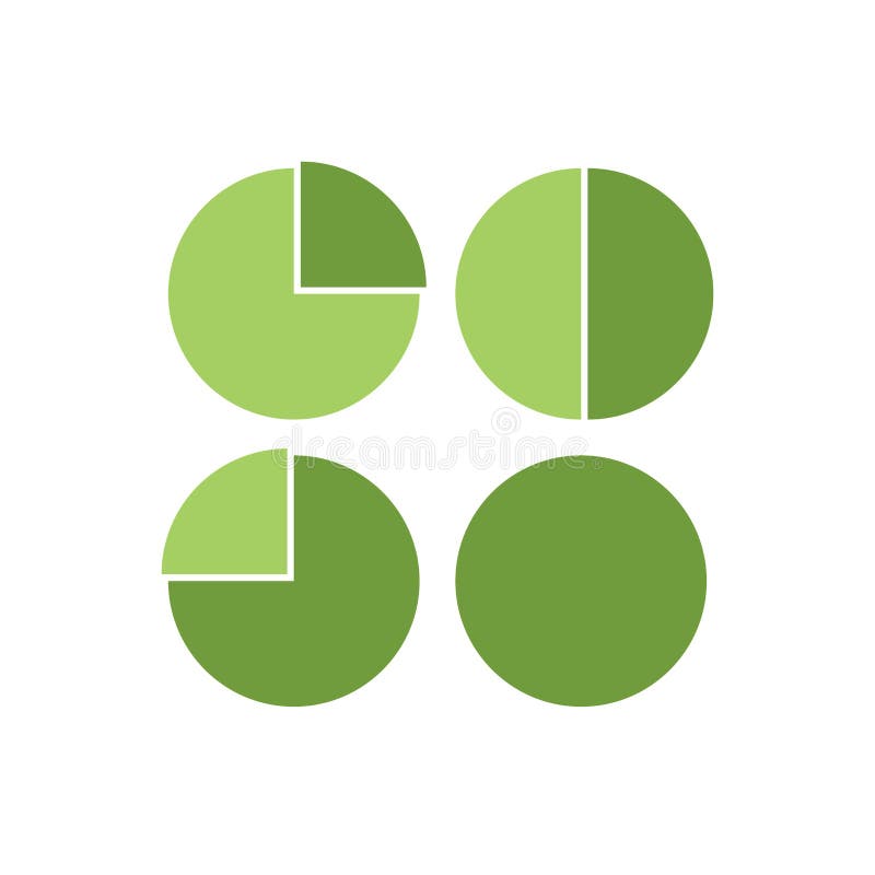 Pie Chart Icon in trendy flat style isolated on white background. Graph symbol for your web site design, logo, app, UI. Vector vector illustration