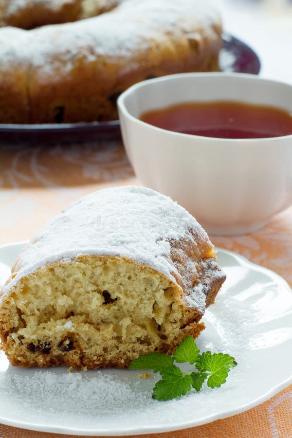 Biscuit pie and tea stock photo. Image of food, hunger 29756886