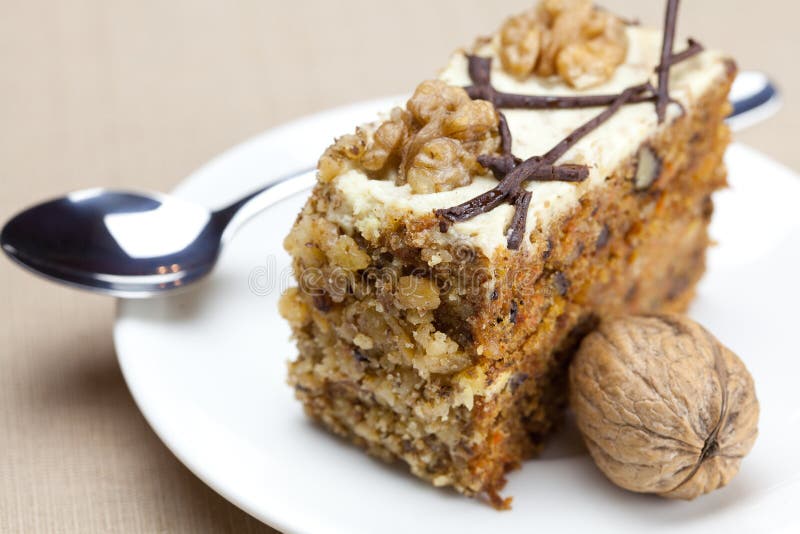 Succulent fruit cake slice stock image. Image of dessert 8166967