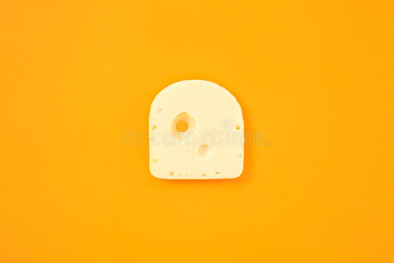 Download Piece Of Cheese On Yellow Color Background Stock Photo Image Of Creative Maasdam 150817460 PSD Mockup Templates