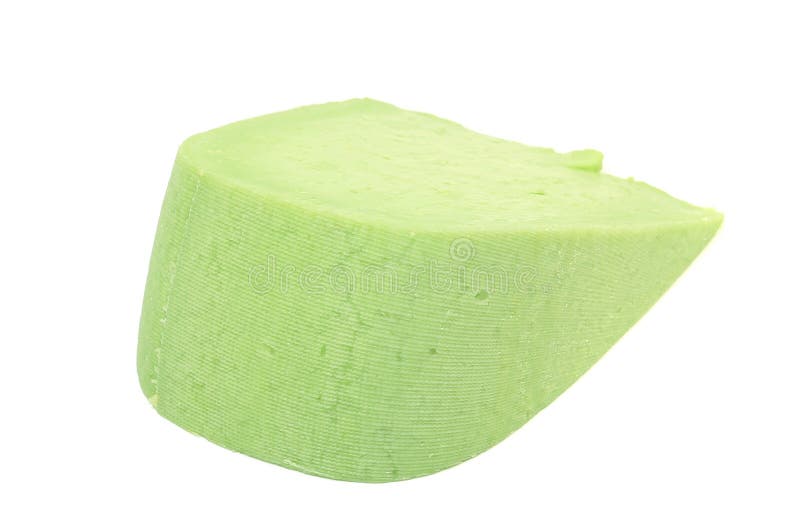 Close up of wasabi cheese. stock photo. Image of emmental 36199414