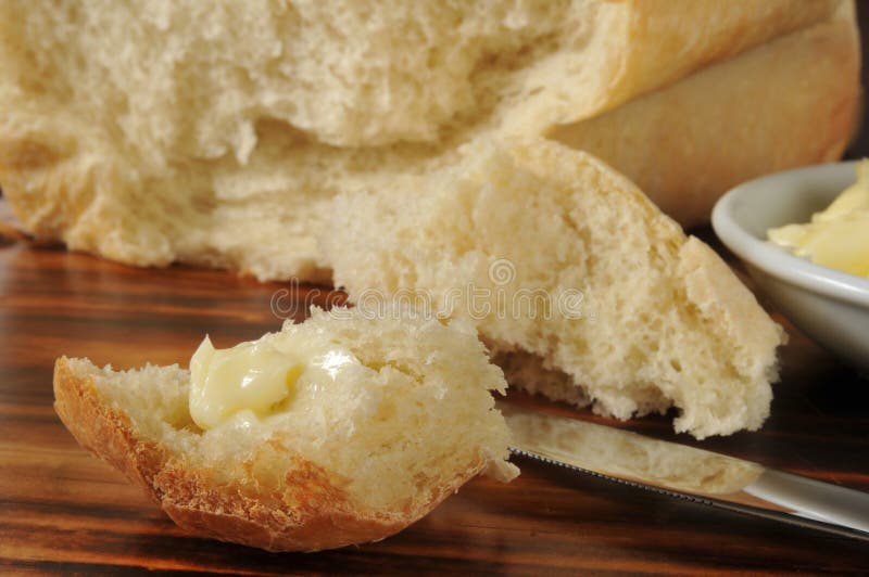 Buttered Bread with Cress stock photo. Image of butter 14398888