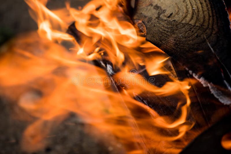 Burning piece of wood Stock Photo by ©Photozirka 95746478