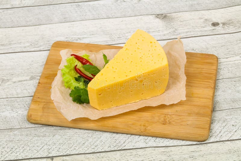 Piece. of Yellow Cheese stock image. Image of breakfast 181945165