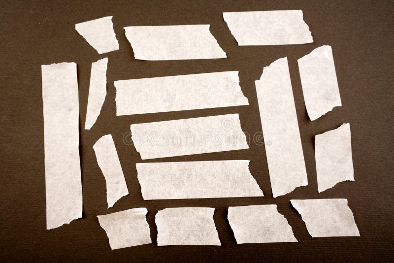 Pieces of Masking Tape stock image. Image of corners 28806427