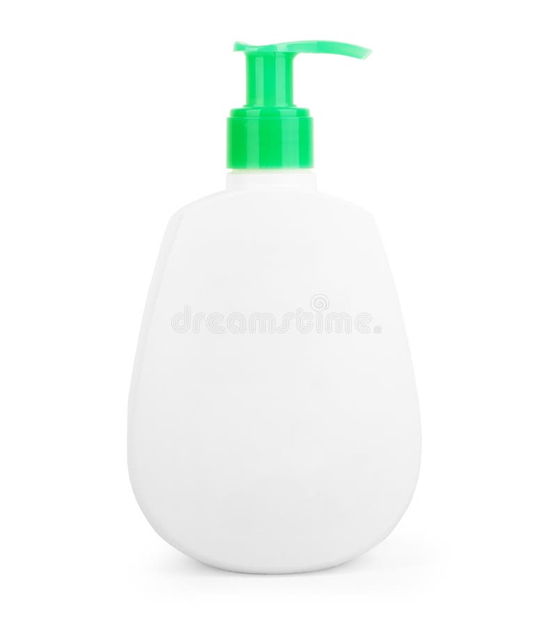 Pieces of soap isolated on white background stock photos