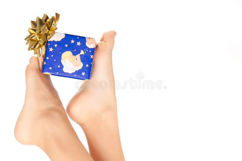 Piede di natale fotografia stock Piede di natale fotografia stock