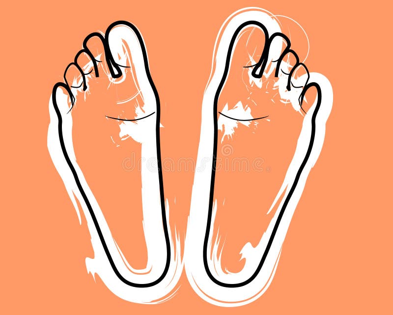 Deux Pieds Stock Illustrations, Vecteurs, & Clipart (3,811 Stock
