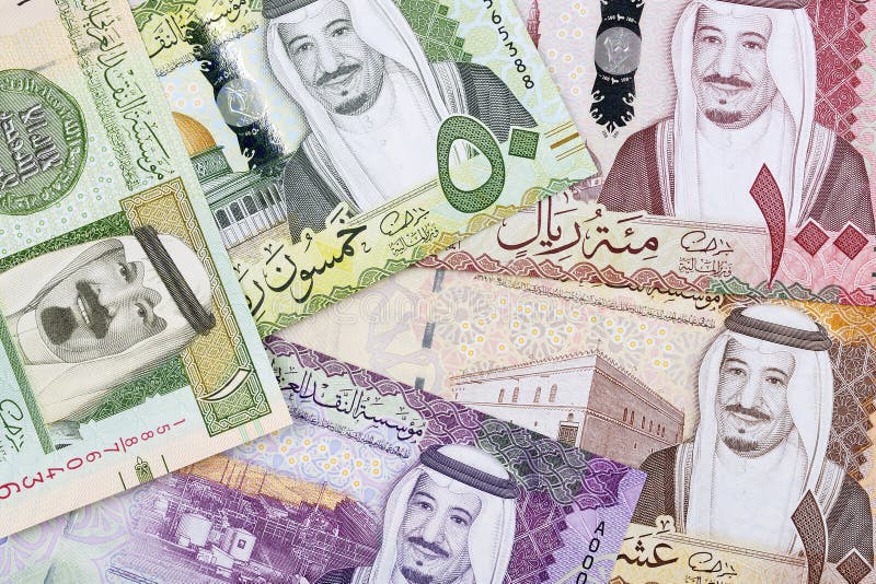 Pieniądze od Arabia Saudyjska, biznesowy tło Pieniądze od Arabia Saudyjska, biznesowy tło