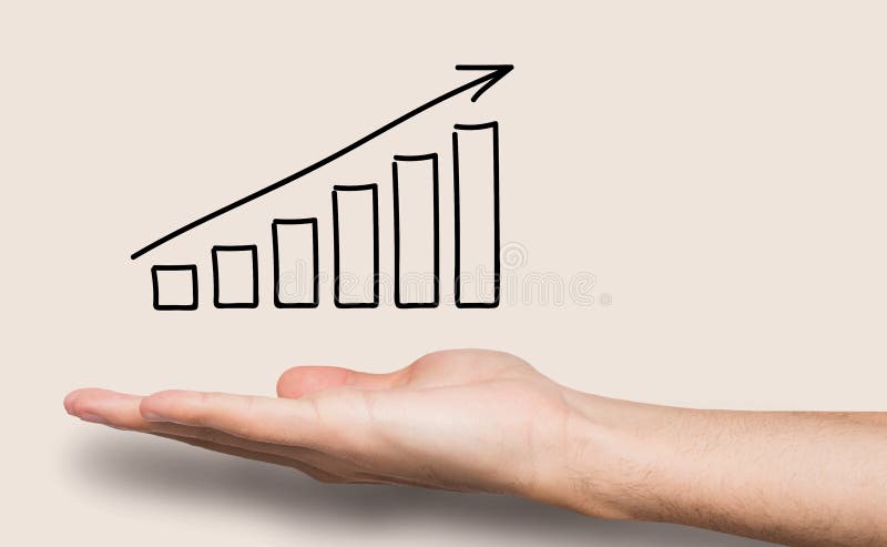 Pieniężnego wykresu konceptualny tło zdjęcia stock Pieniężnego wykresu konceptualny tło zdjęcia stock