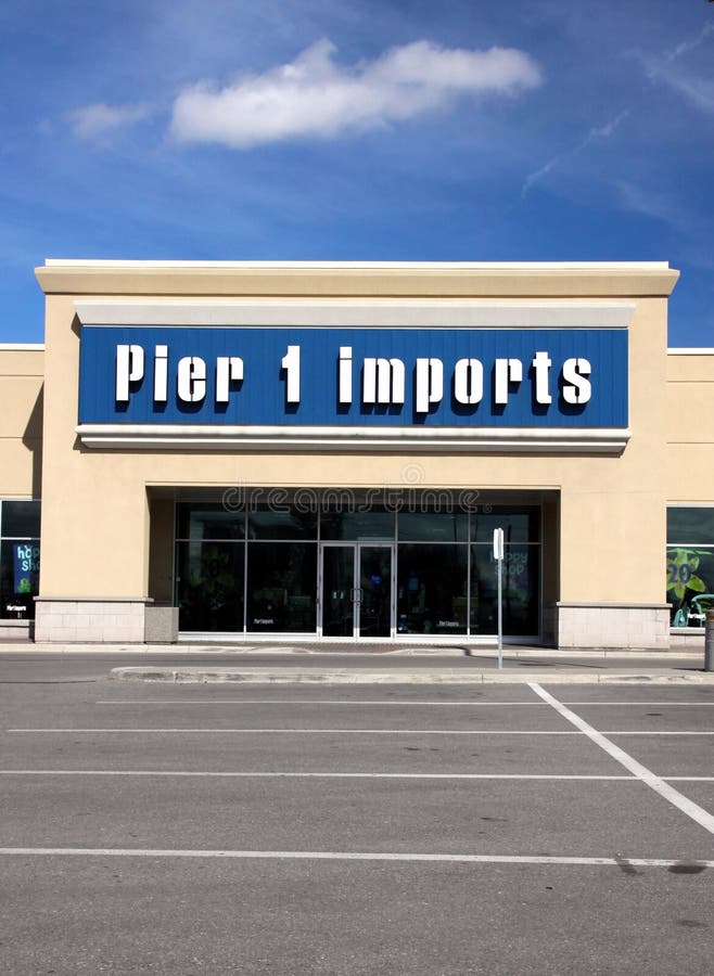 Pier One Imports editorial stock image. Image of fine 103579144