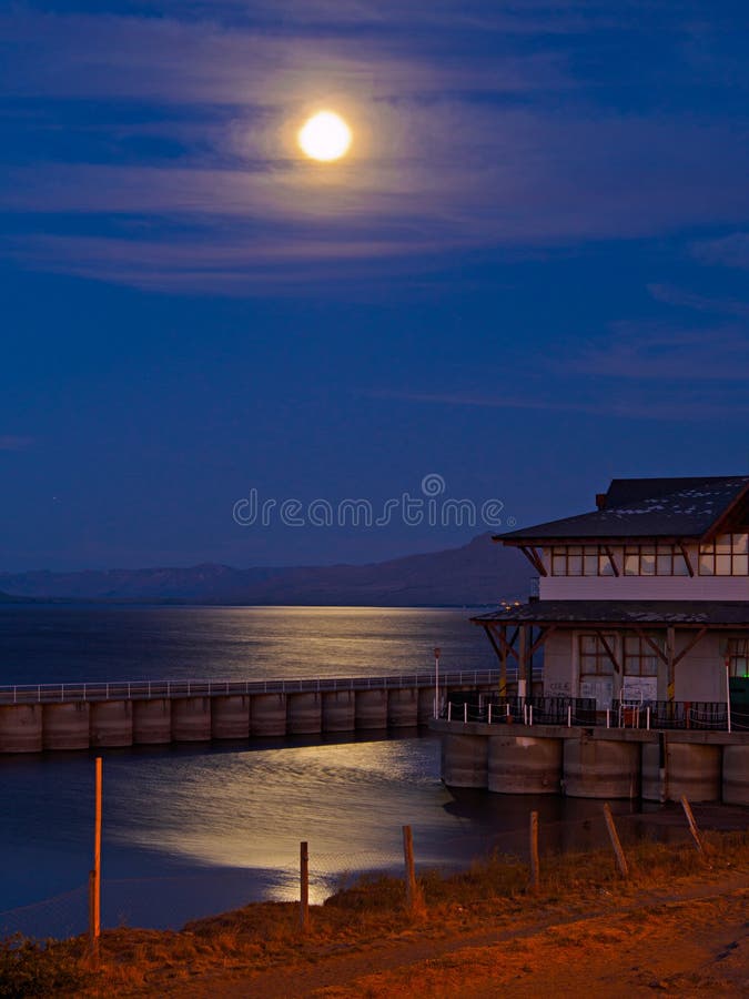 Pier at night