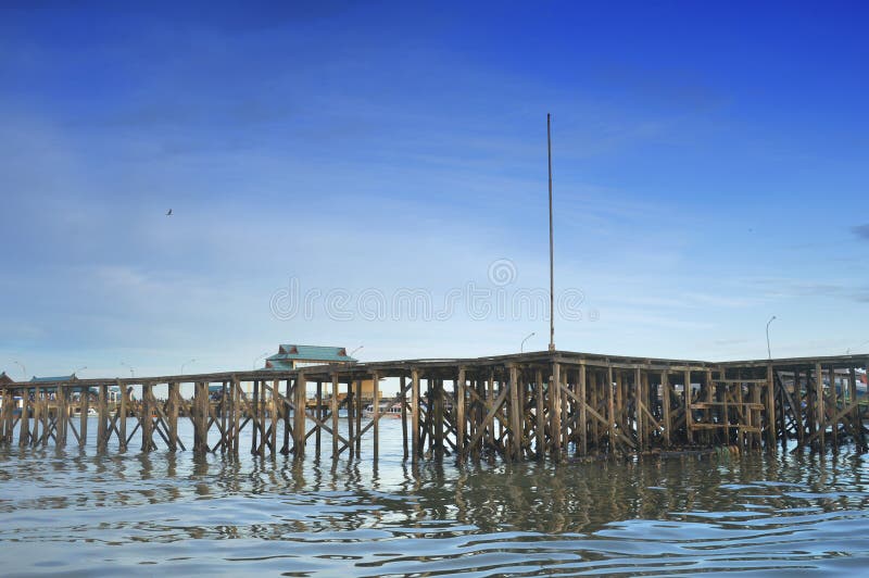 Pier royalty free stock photography