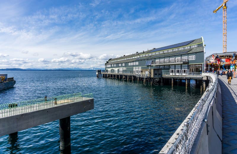 Pier 58 at Seattle Waterfront Editorial Photo Image of water, ocean