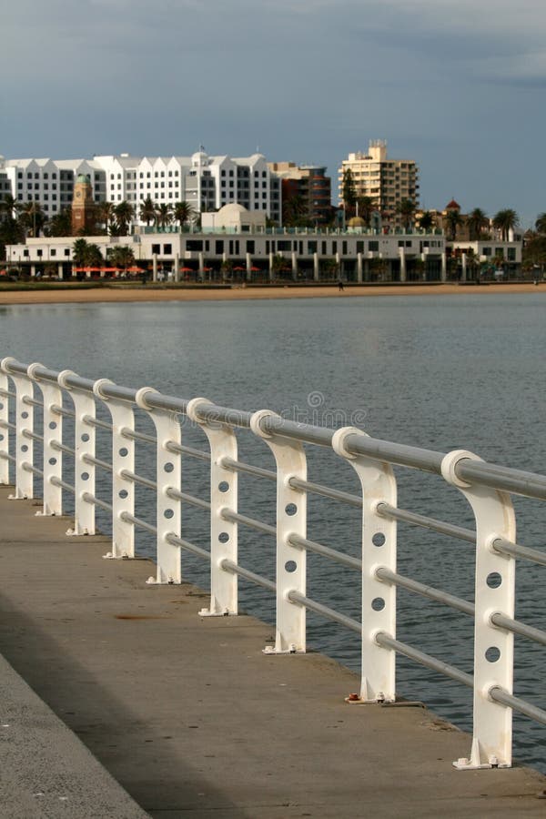 The Beach Town Resort of St Kilda in the city of Melbourne, Australia. The Beach Town Resort of St Kilda in the city of Melbourne, Australia