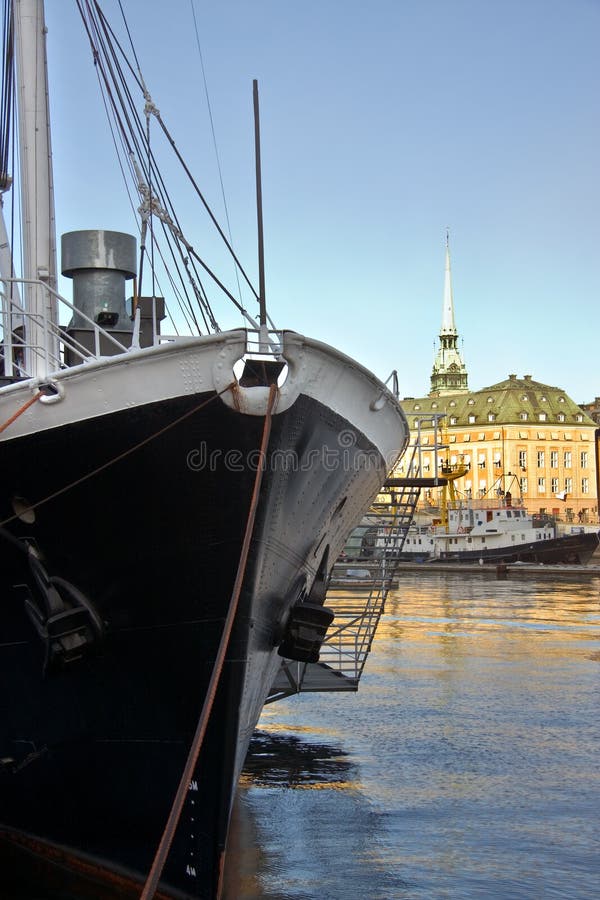 At the pier, Stockholm