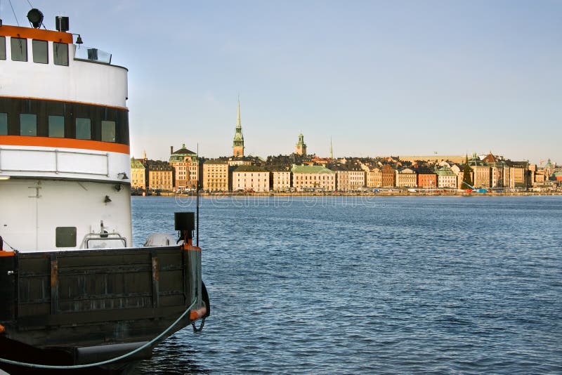 At the pier, Stockholm