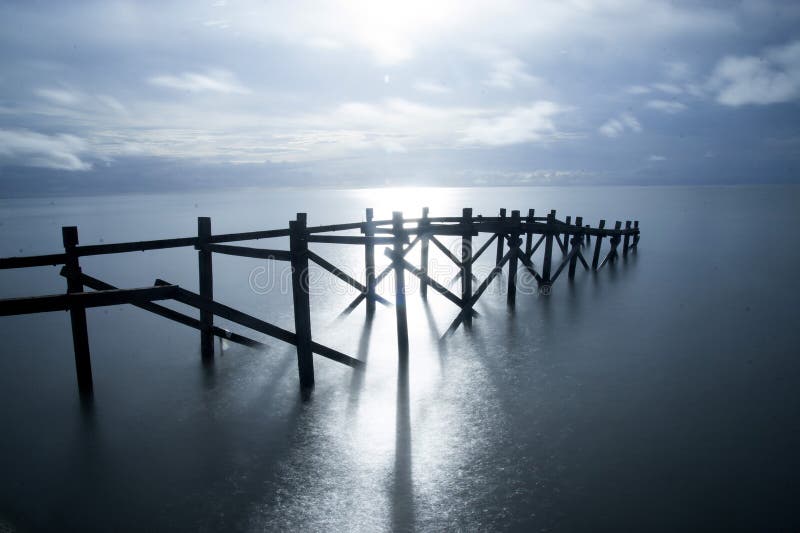 Pier royalty free stock image